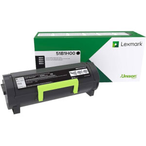 Lexmark Genuine 51B1H00 High Yield Black Toner Cartridge