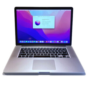 Refurbished Mid 2015 MacBook Pro, 15 inch, Monterey MacOS