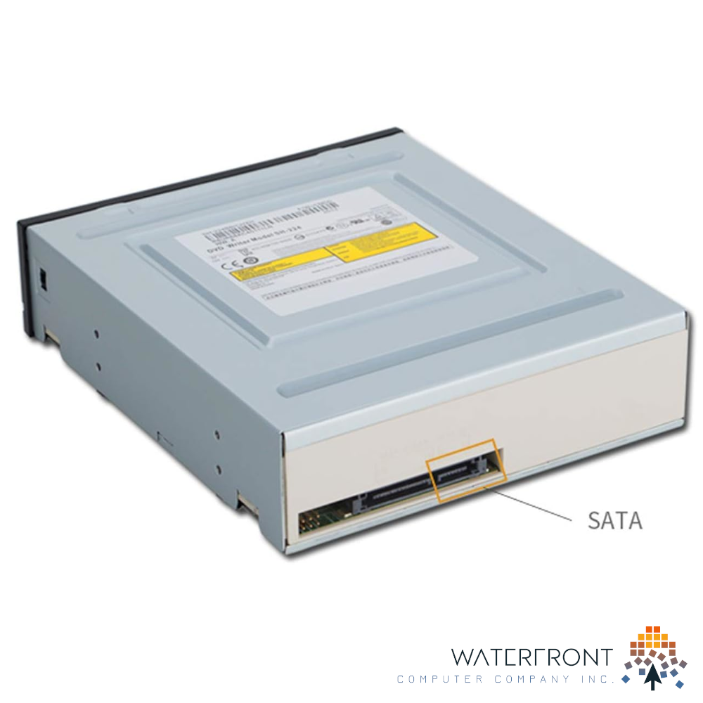 DVD RW SATA Rear